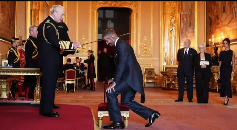 Дэвид Бекхэм стал рыцарем: король Великобритании наградил легенду футбола