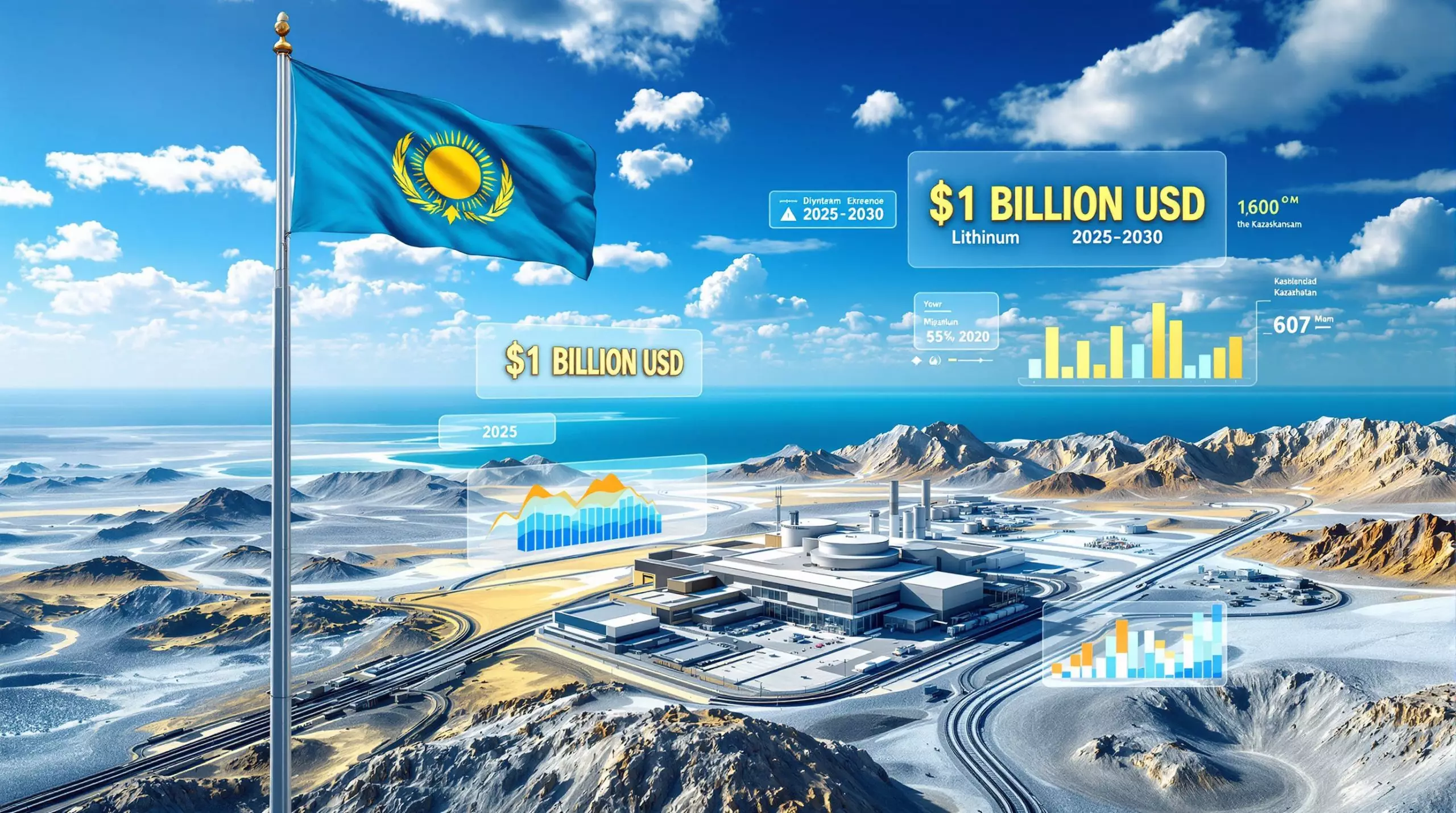 Казахстан запускает инициативу по переработке критически важных полезных ископаемых на $1 млрд.