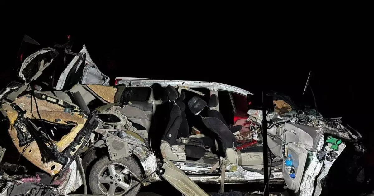  ШҚО-да  жол апатынан бес адам қаза тапты 