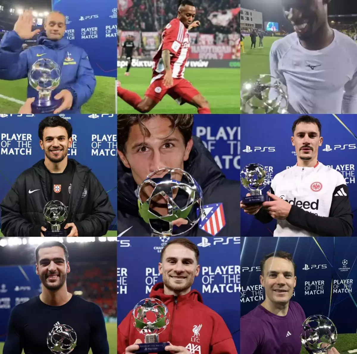 Чемпиондар лигасы 4-турдың алғашқы 9 матчындағы үздіктер анықталды