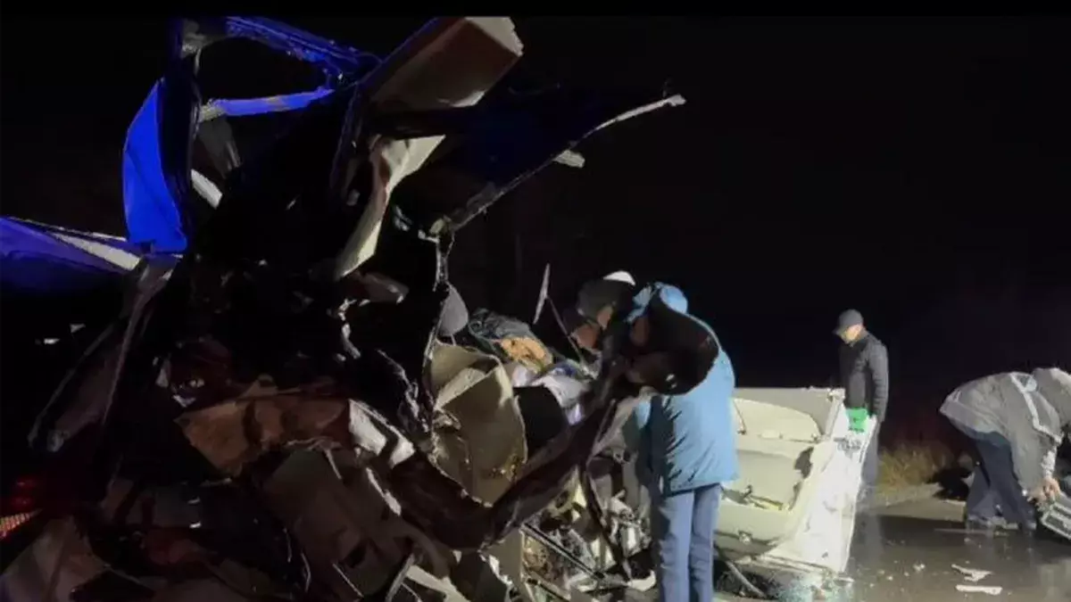 Шығыс Қазақстанда жантүршігерлік жол апатынан бес адам көз жұмды (ВИДЕО)