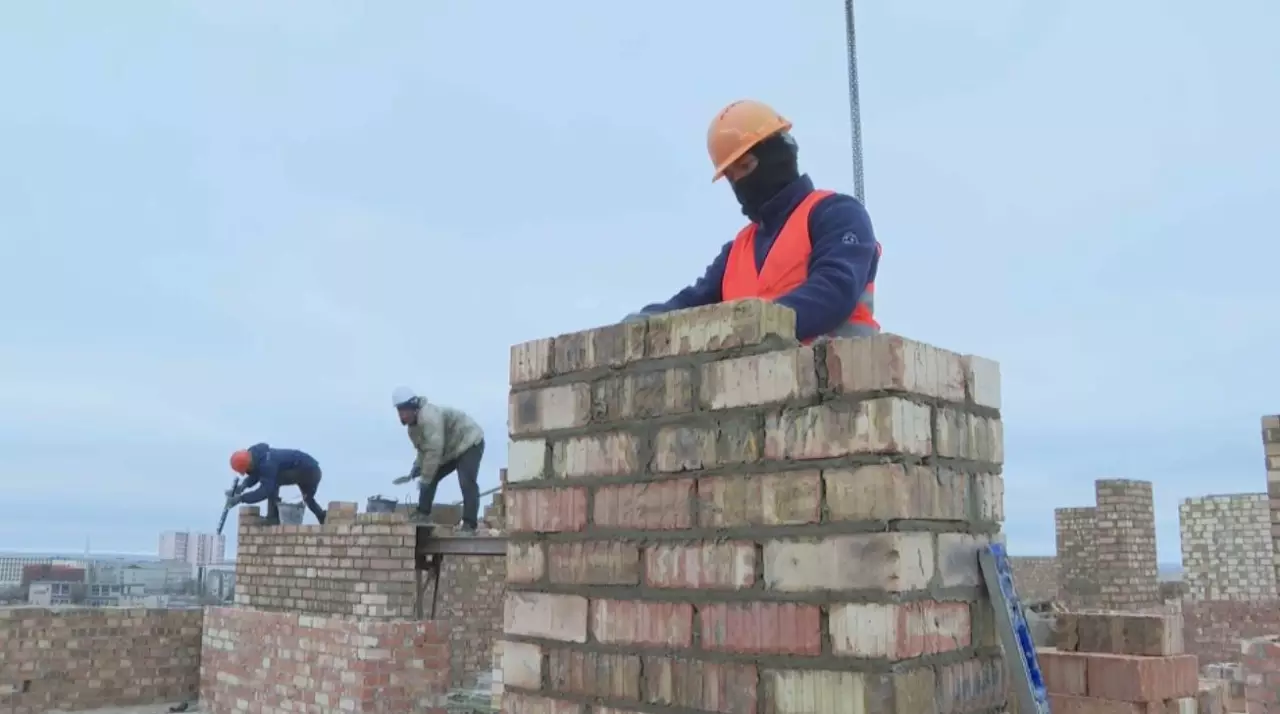 Ұлытау облысында құрылыс қарқыны артып келеді