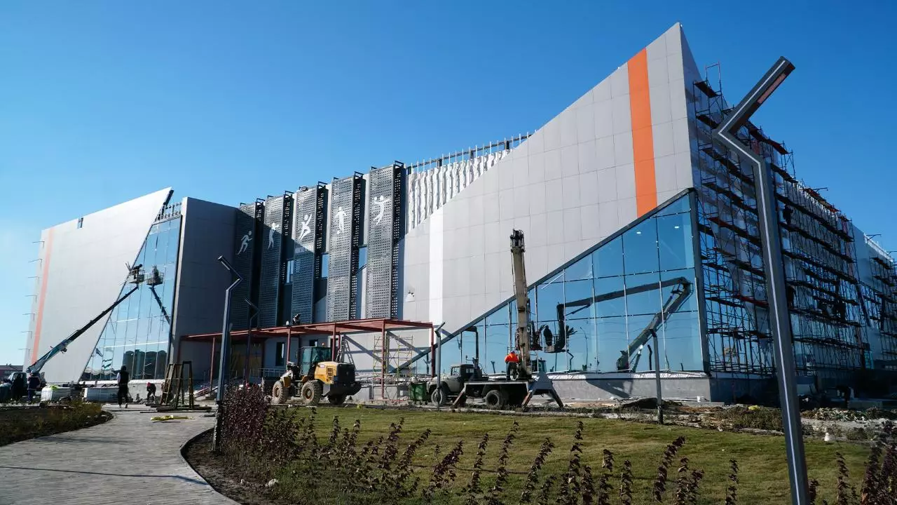 Новый спорткомплекс строится в Кокшетау