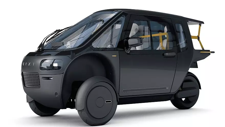 Францияда үш дөңгелекті автокөлік жасалды