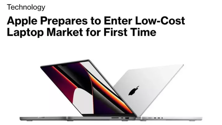 Apple бағасы арзан ноутбук әзірлеп жатыр