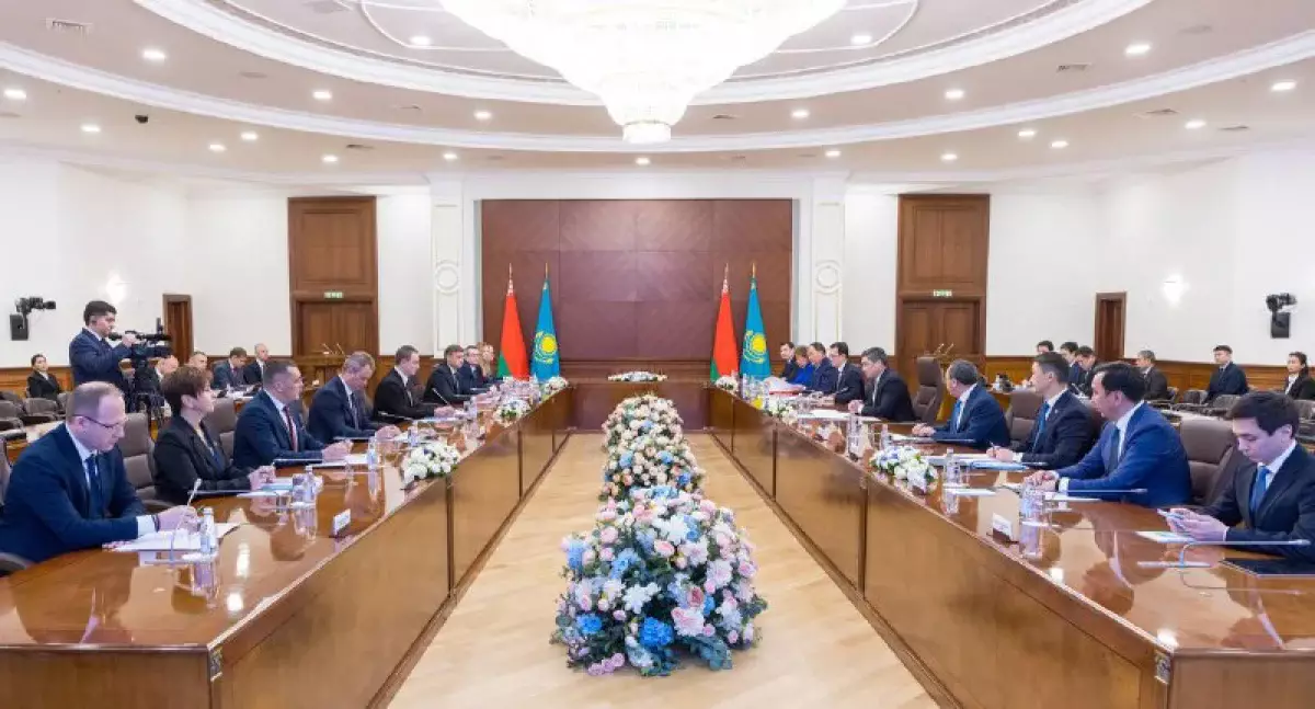 Қазақстан мен Беларусь арасындағы сауда-экономикалық ынтымақтастықты дамыту мәселесін талқылады