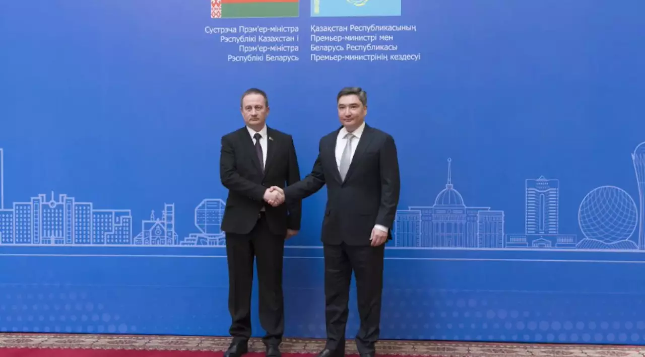 О. Бектенов Беларусь премьер-министрімен кездесті