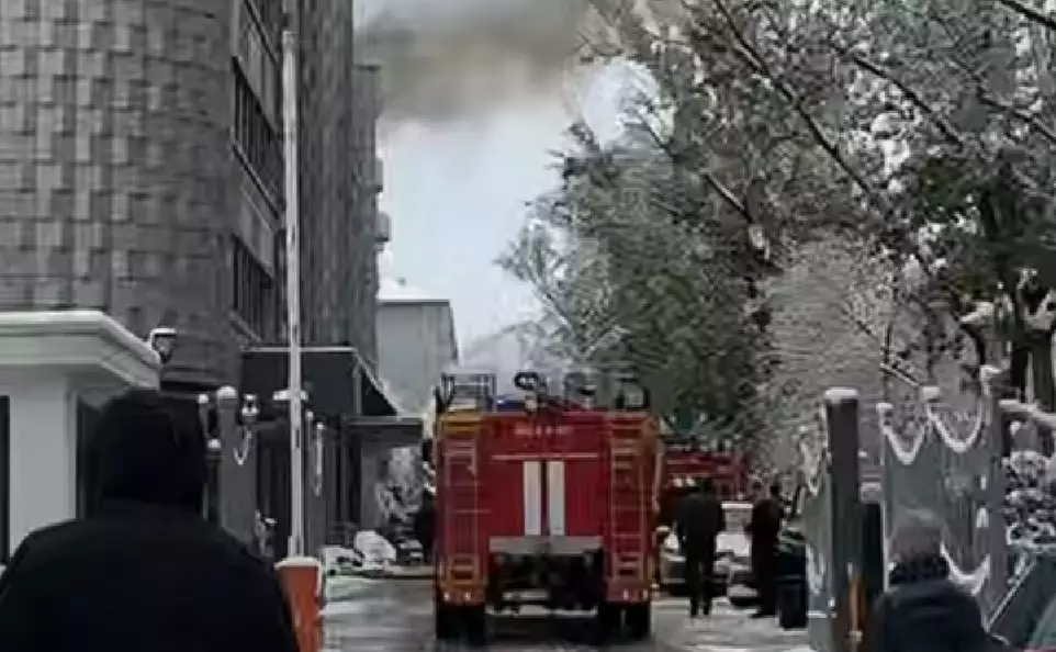 Загоревшееся в Алматы здание оказалось связано с «Казахмысом»