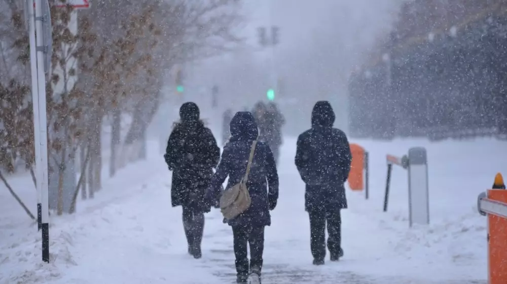 Астанада боран, Алматыда жылы: ауа райы болжамы