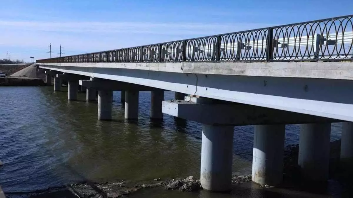 Сельчане поблагодарили президента за долгожданный мост