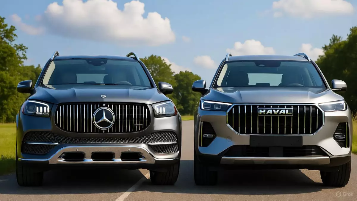 Mercedes-Benz GL 350 vs Haval Jolion: что выбрать в 2025 году