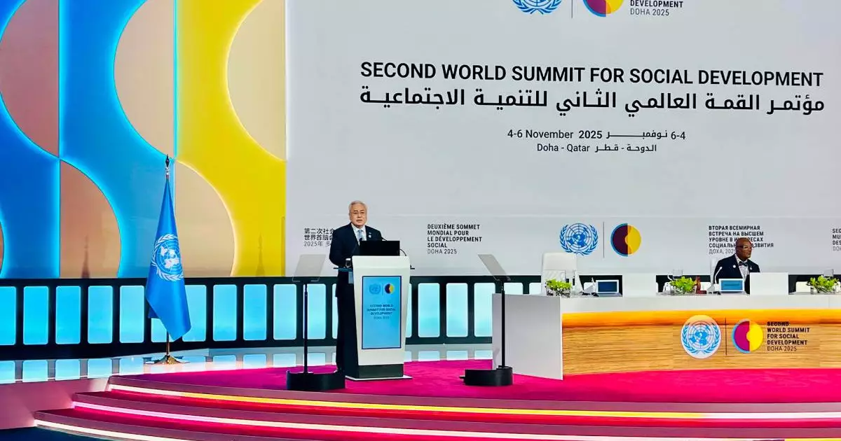  Қазақстан Дохадағы саммитте халықаралық ынтымақтастық саласындағы басымдықтарды таныстырды 