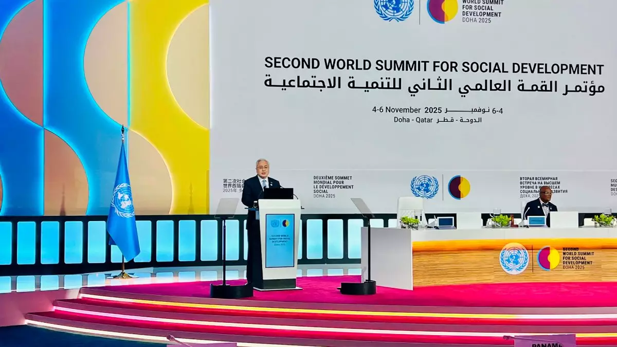 Казахстан представил приоритеты в области социальной политики на саммите в Дохе