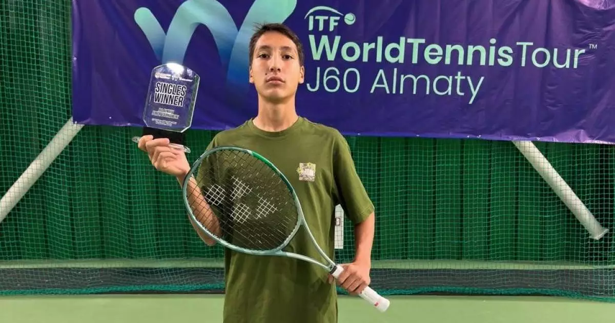  Аңсар Ниетқалиев үшінші рет ITF Juniors турнирінде топ жарды 
