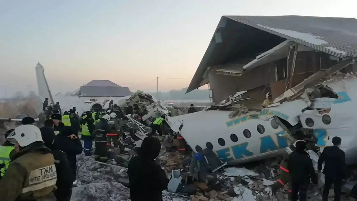 Погибших пилотов компании Bek Air признали виновными в крушении самолета