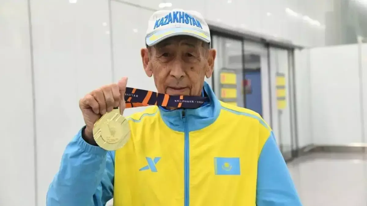 80-летний спортсмен из Казахстана выиграл Нью-Йоркский марафон - новости на Lada.kz 05.11.2025