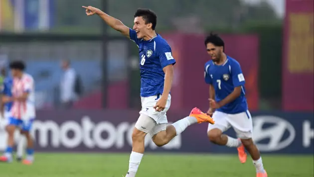 Сборная Узбекистана одержала первую победу на ЧМ по футболу