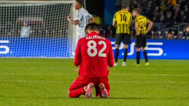 Разгромом обернулся матч "Кайрата" против "Интера" в ЛЧ с Калмурза в воротах