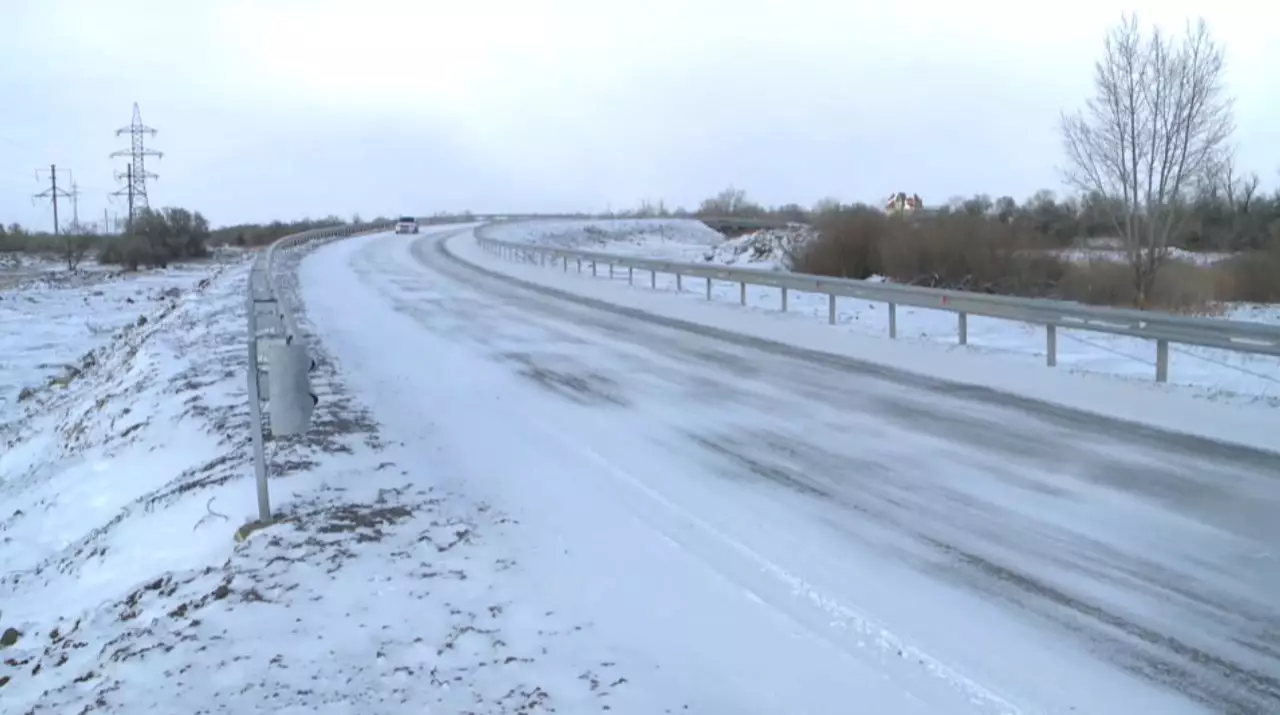 Мост через реку Нура построили в Карагандинской области