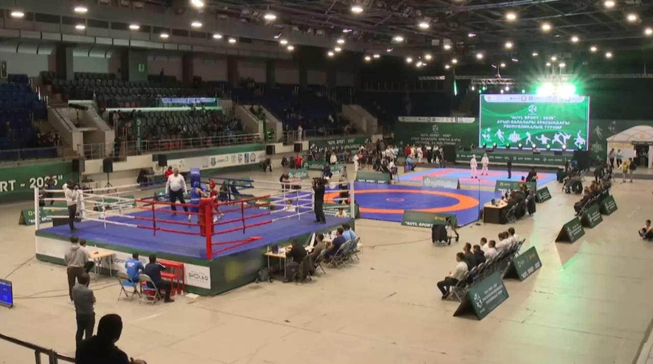 Около 2000 спортсменов участвуют в турнире Auyl Sport-2025