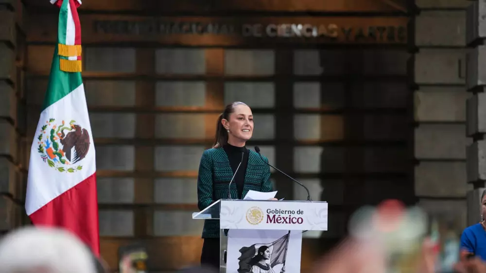 Президент Мексики подверглась домогательствам на публичном мероприятии