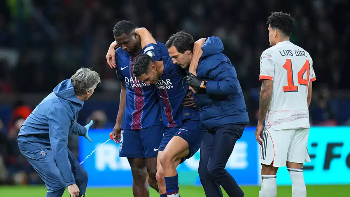 ПСЖ-да дағдарыс: команданың бірден үш жұлдызы жарақат алды