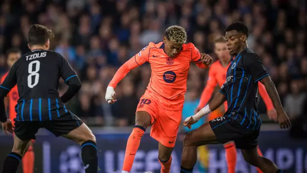 "Барселона" установила антирекорд в матче Лиги чемпионов