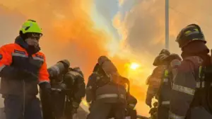 Астанада базар өртенді: зардап шеккендер жоқ