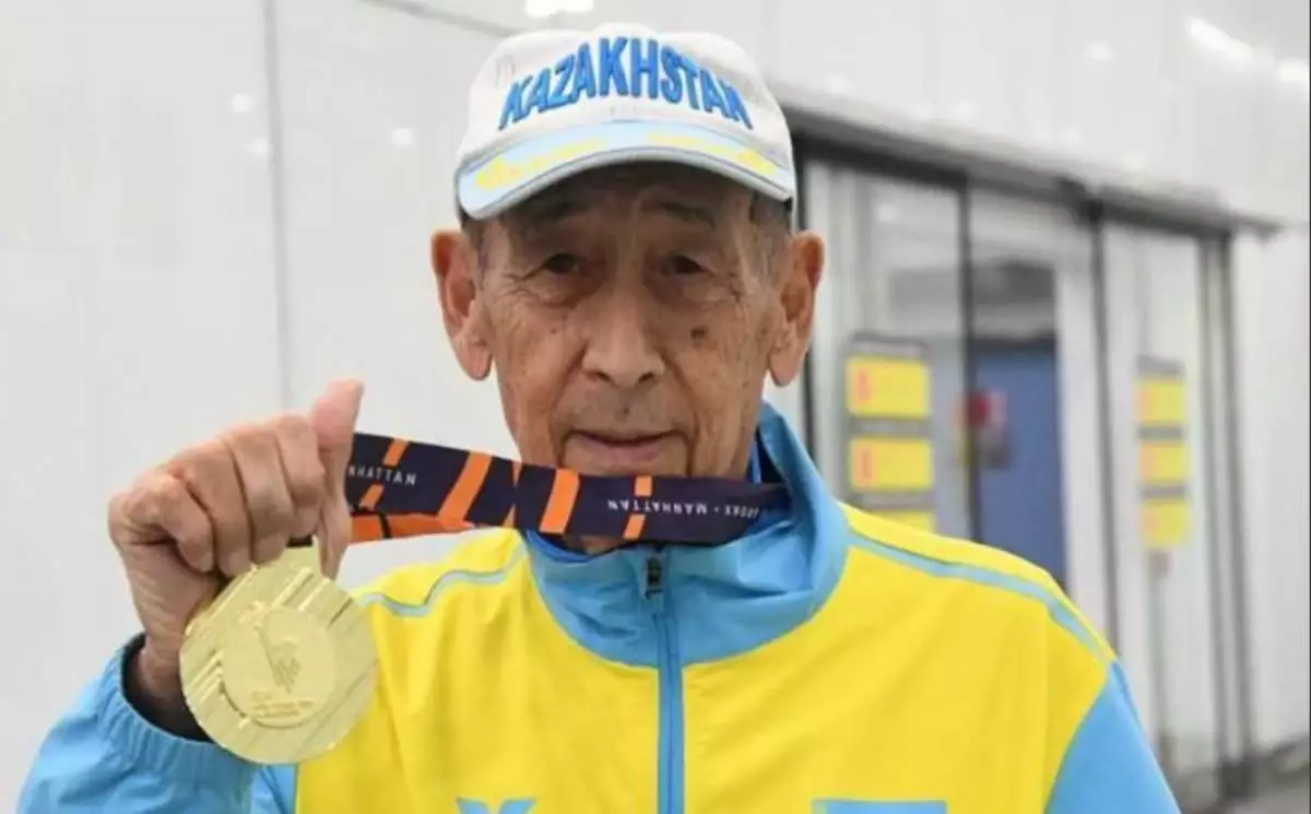80 жастағы астаналық Нью-Йорк марафонында чемпион атанды