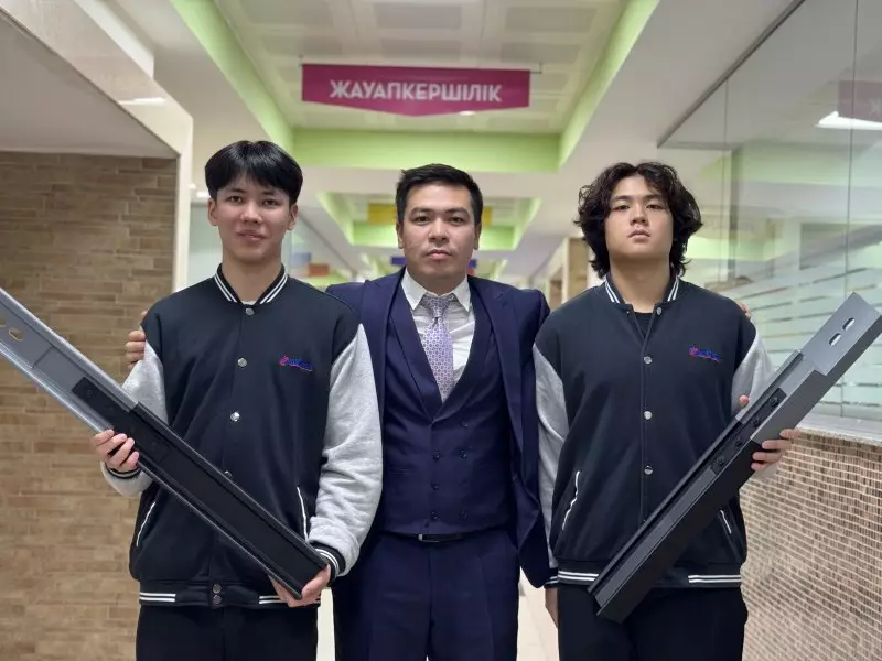Тихие рельсы будущего: как школьники из Астаны запатентовали инженерную инновацию