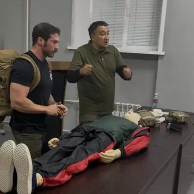 Гвардейцы Казахстана провели совместный тренинг с ВС США