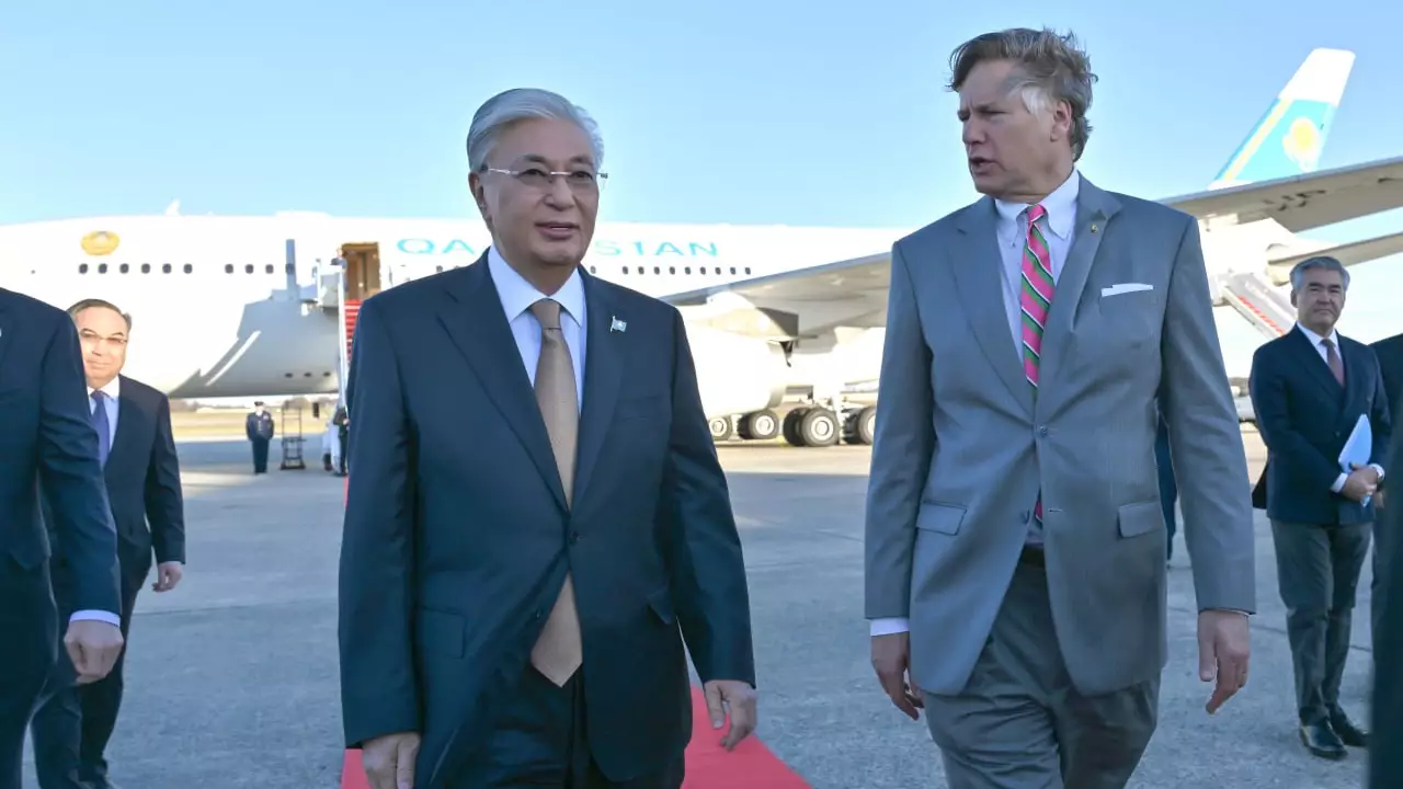 Тоқаев Трамппен кездесу үшін Вашингтонға келді 