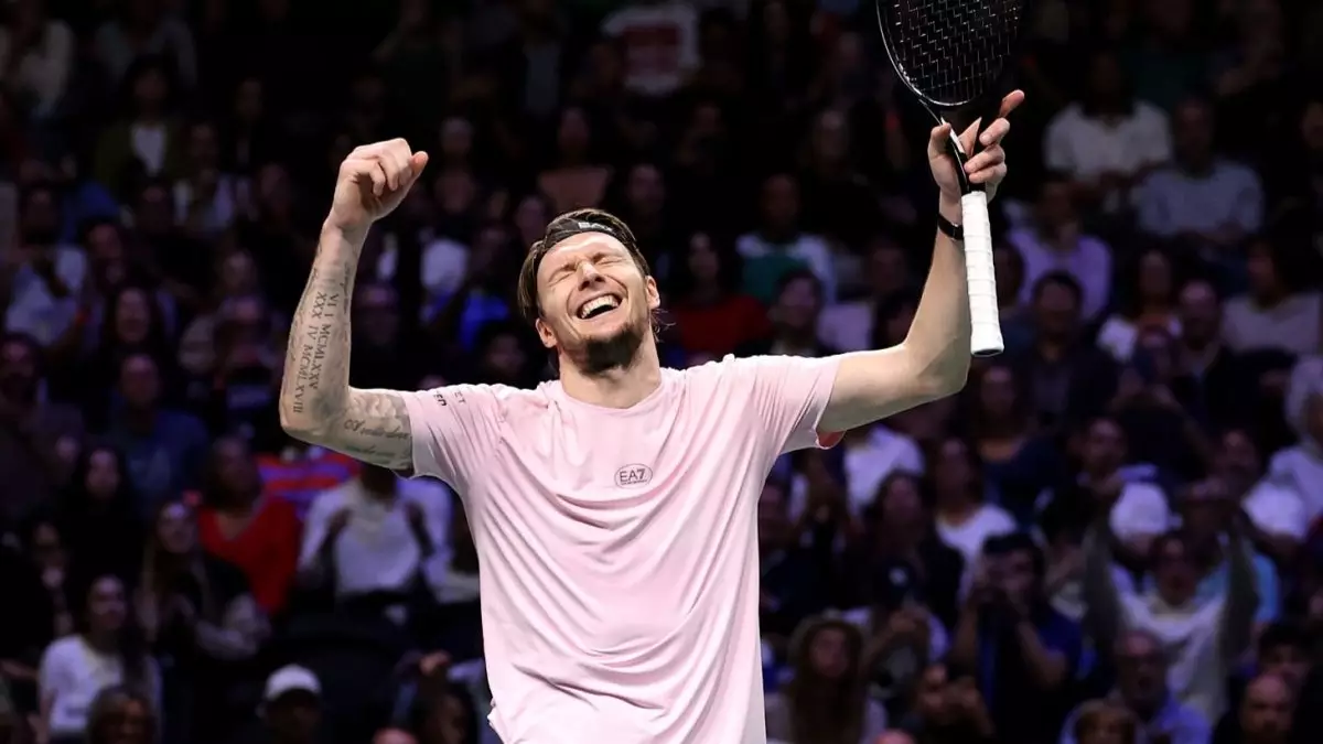 Драмой закончился матч Александра Бублика во Франции