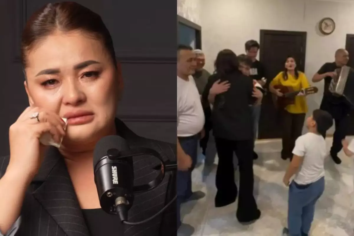 «Адал жүрегіңнен айналдық»: Бауырларының қолдауын көрген Мөлдір Мұқан жылап жіберді (ВИДЕО)