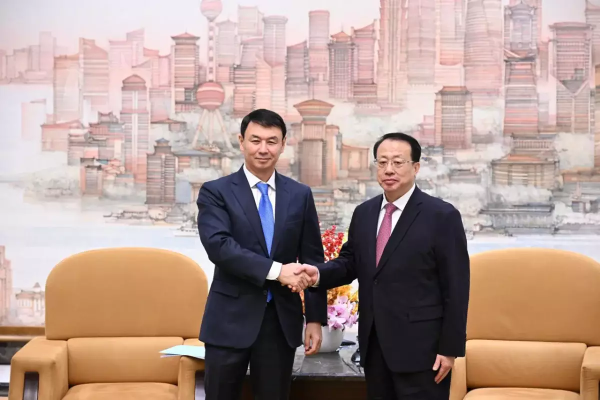 Дархан Сатыбалды мен Шанхай мэрі Гун Чжэн екіжақты ынтымақтастық мүмкіндіктерін талқылады
