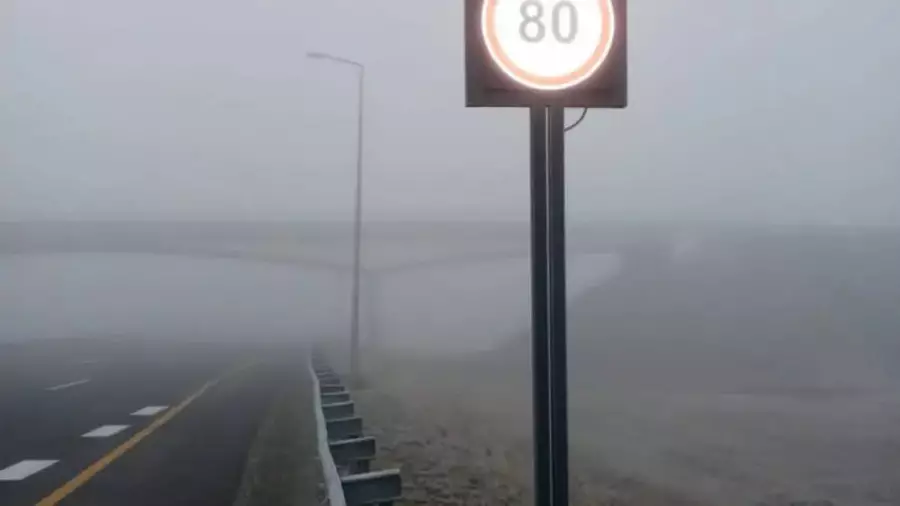 Ақмола облысындағы тасжолда жылдамдыққа шектеу енгізілді