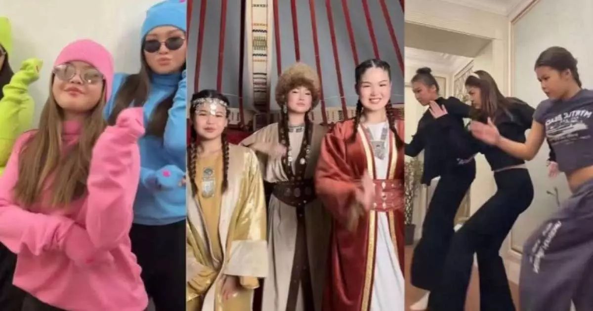  Тұрсынбек пен Мөлдірдің қыздары биімен желі қолданушыларын тәнті етті 