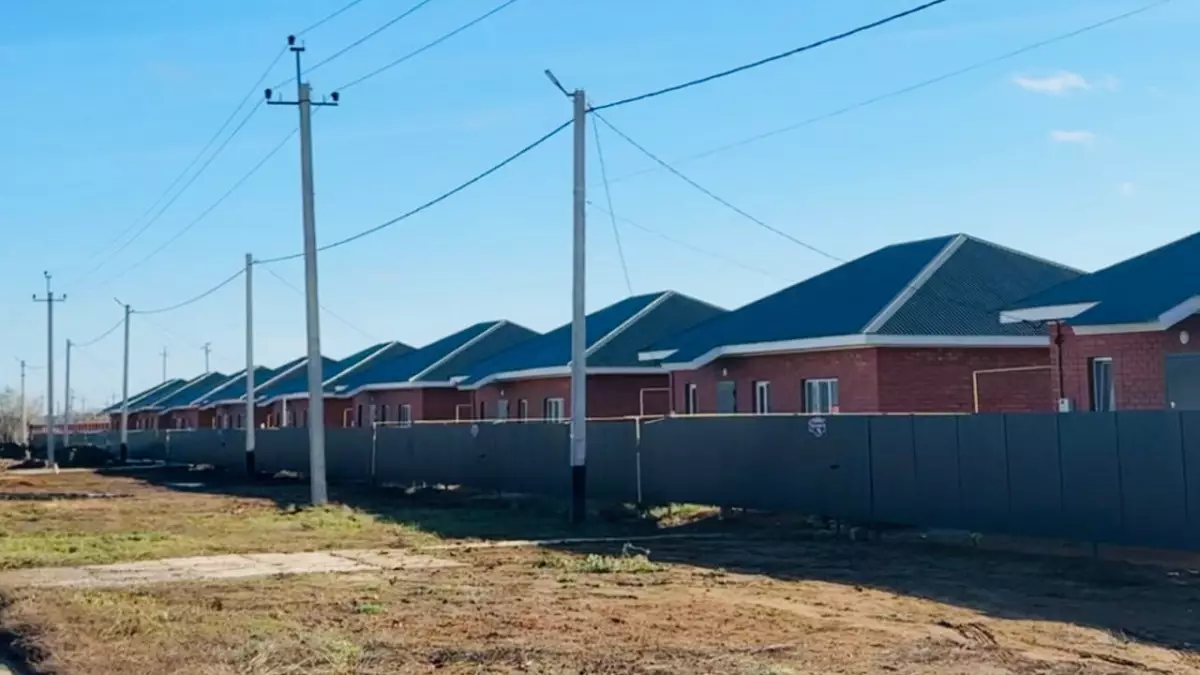 БҚО-да су тасқынынан зардап шеккендерге арналған үйлер салынып бітті