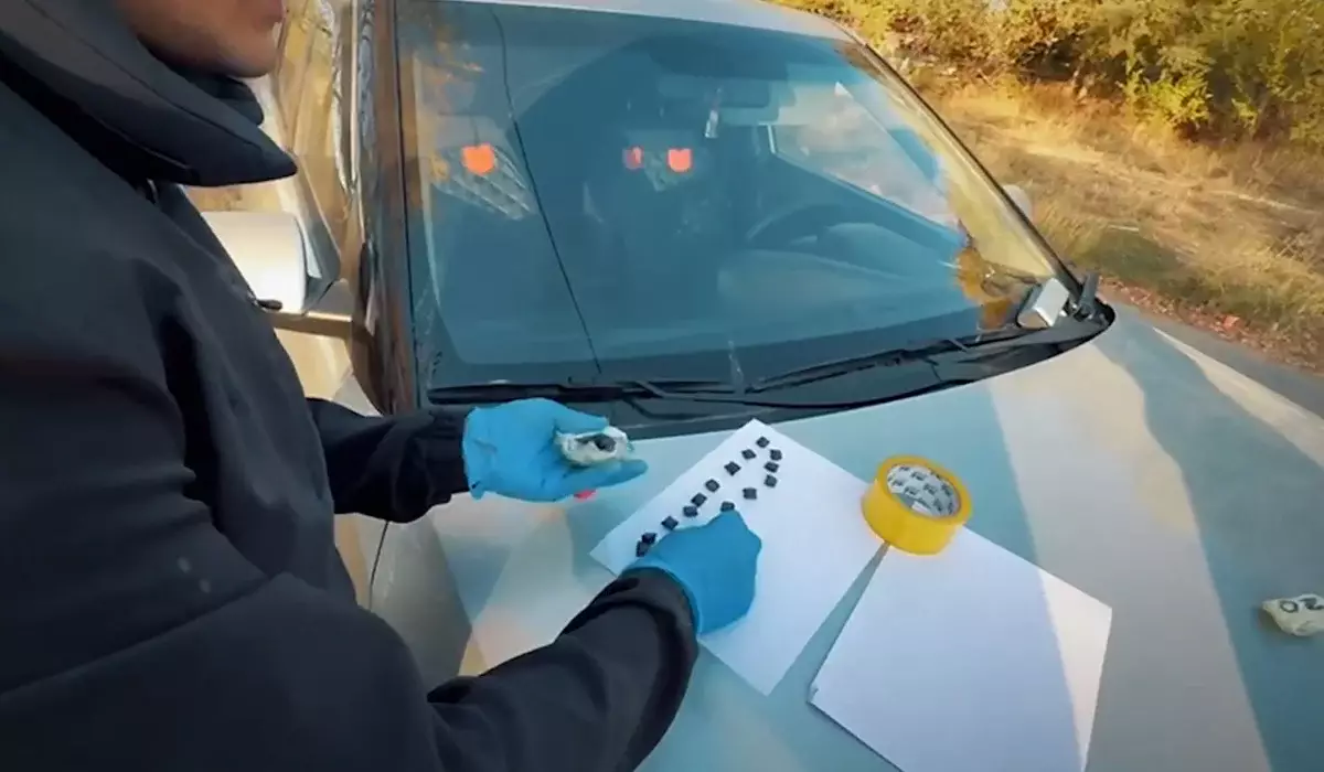 Приехавшую из Алматы на арендованном авто женщину задержали в Шымкенте (ВИДЕО)