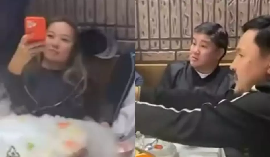 &#171;Үнемі қасында жүреді&#187;: Тұрсынбек Қабатовтың тоқалының топ еркекпен отырған видеосы тарады