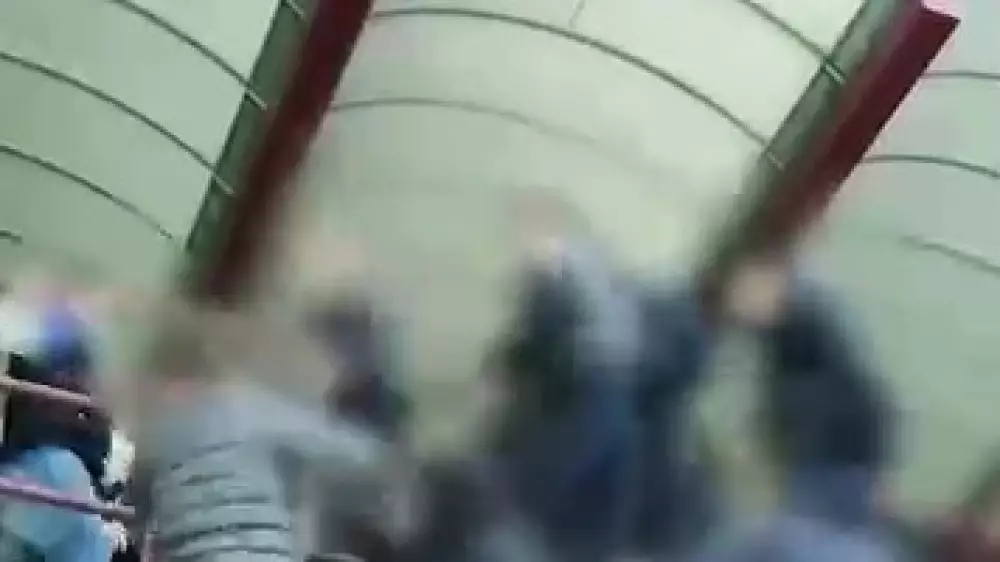 Драка фанатов на матче “Интера“ и “Кайрата“ попала на видео