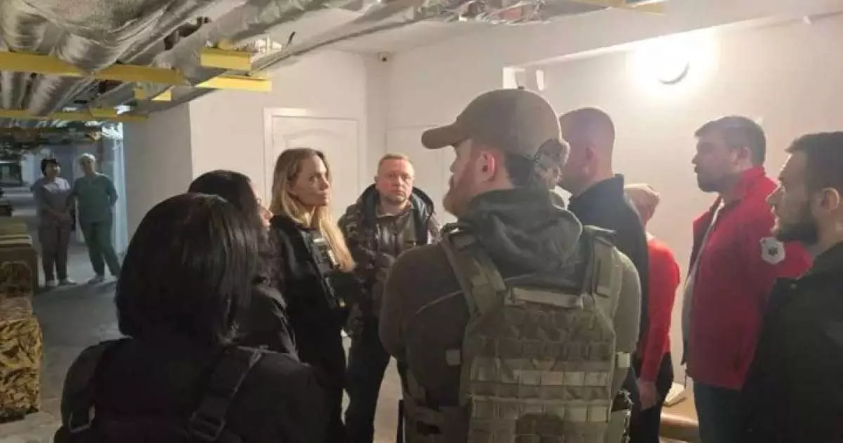  Актриса Анджелина Джоли Украинаға барды 