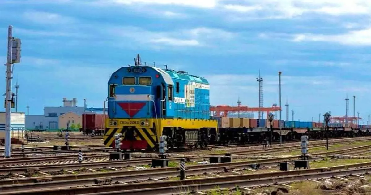  Ақмола облысында 8 вагон рельстен шығып кетті 