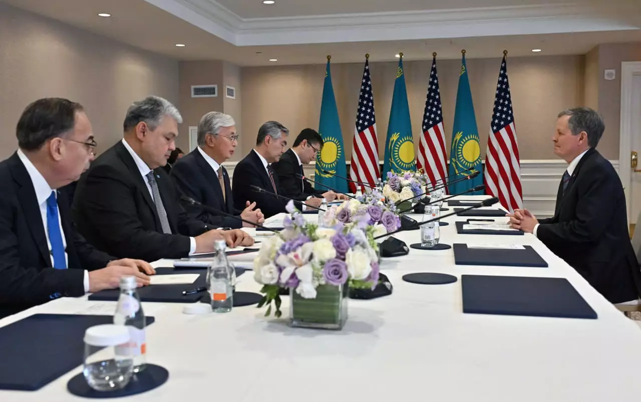 Казахстан и США подтвердили стремление углубить стратегическое партнерство.