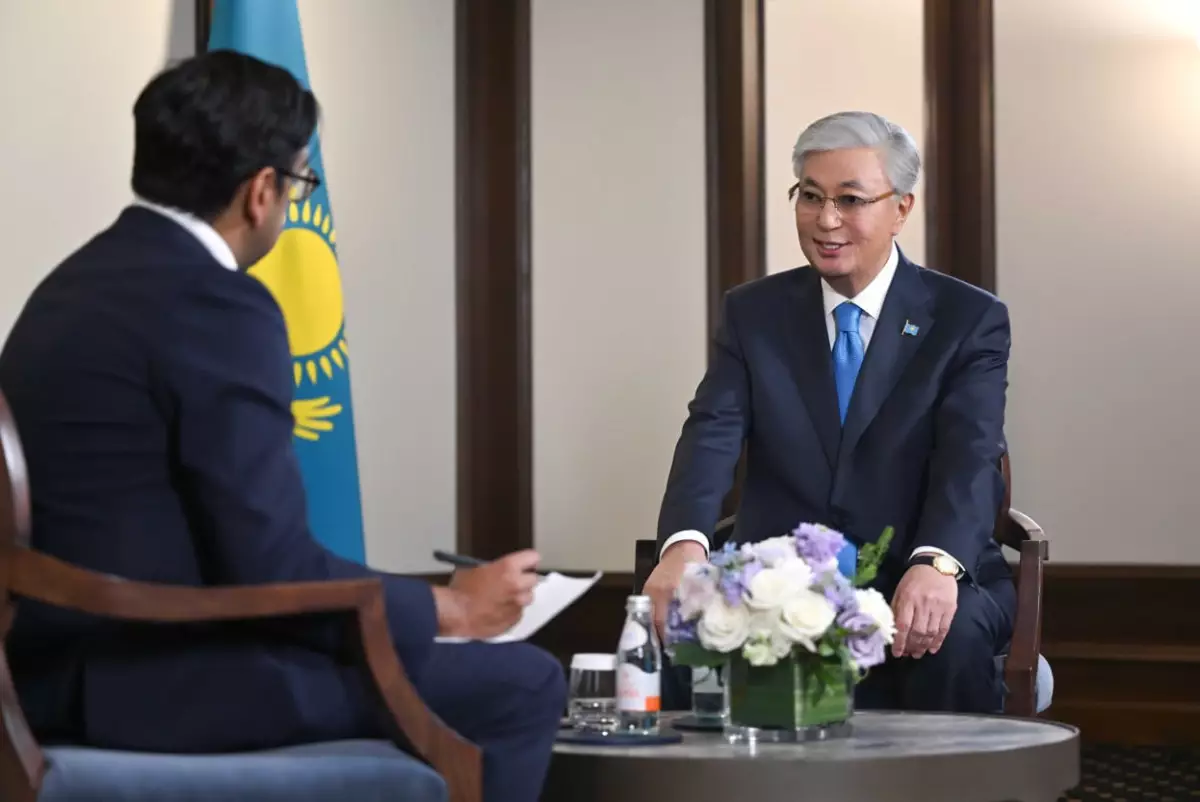 Токаев дал интервью The Washington Post и The New York Times