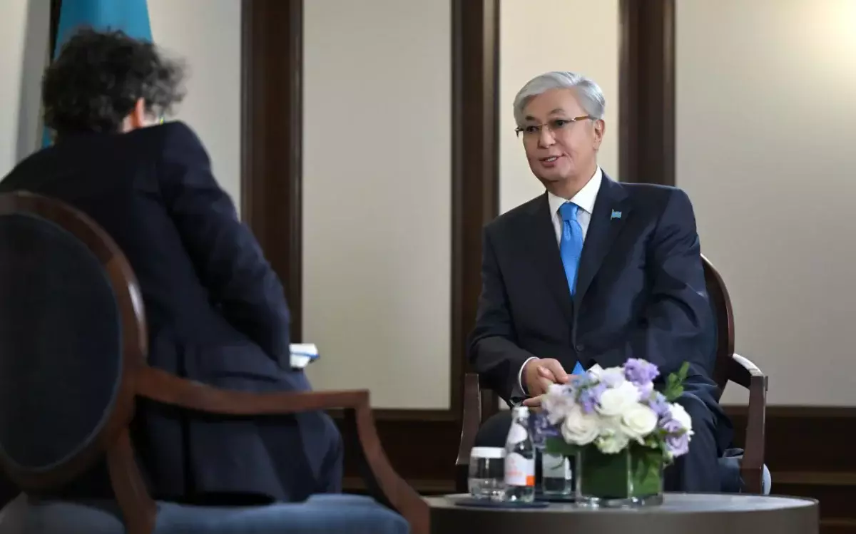 Токаев дал интервью ведущим американским изданиям