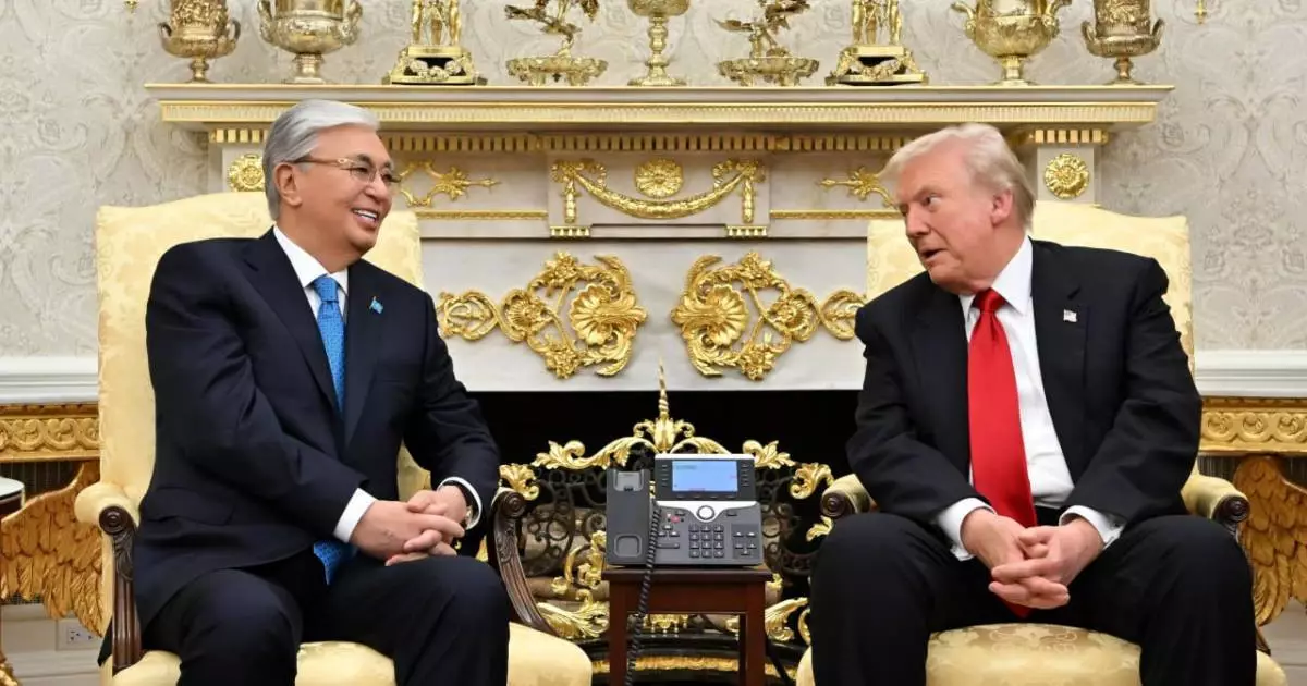  Қасым-Жомарт Тоқаев Дональд Трамппен келіссөз жүргізді 
