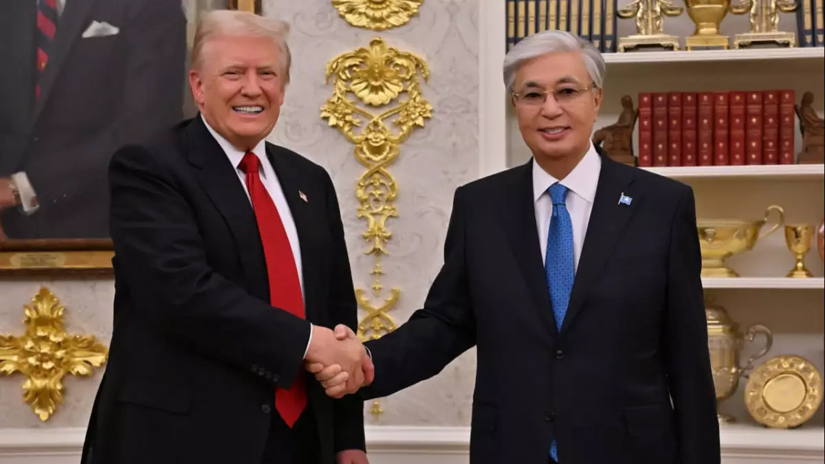 Президент Қасым-Жомарт Тоқаев Дональд Трамппен келіссөз жүргізді