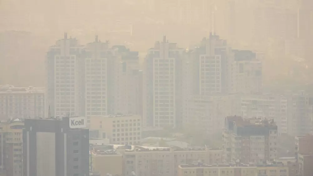 Екі қаланың тұрғындарына ауа сапасы нашарлайтыны ескертілді