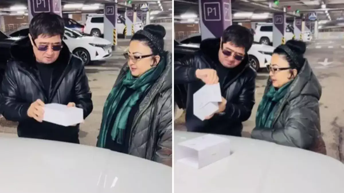 Мұқасан уәдесінде тұрды: Мақпал Жүнісова жұрттан «тығылып» қандай сыйлық алды?